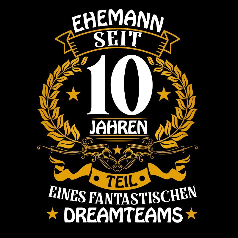 Rosenhochzeit 10. Hochzeitstag Ehemann Geschenk