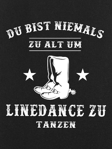 Linedance Linedancer Western Geschenk