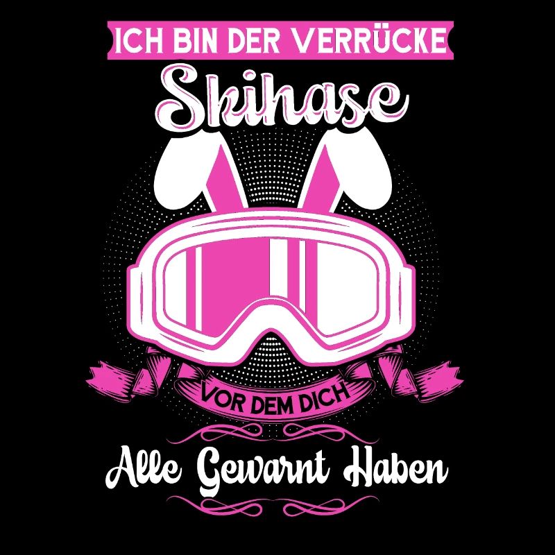 Skihase Skihaserl Skihäschen Geschenk