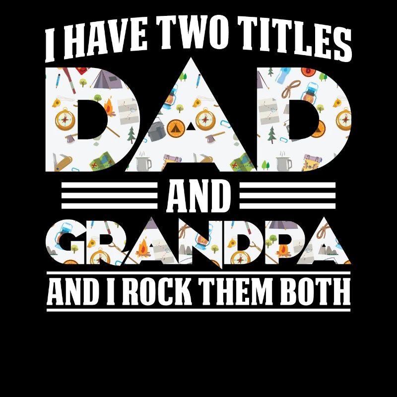 Papa Opa Camping Geschenk