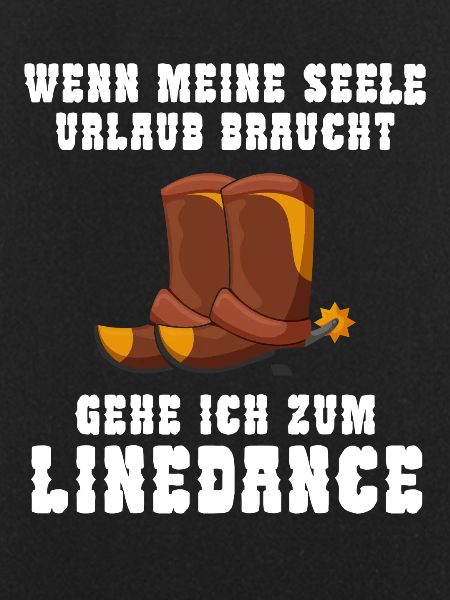Linedance Linedancer Tänzer Geschenk
