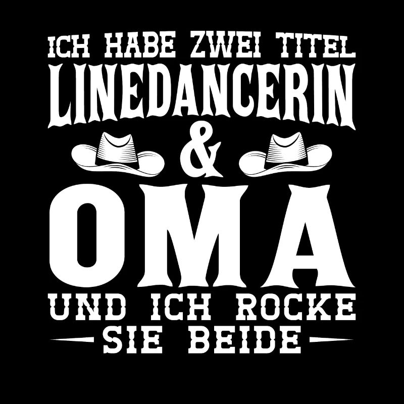 Linedance Oma Line Dance Linedancerin Geschenk