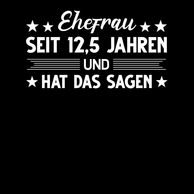 12,5 Jahre Ehe Ehefrau 12,5. Hochzeitstag Geschenk