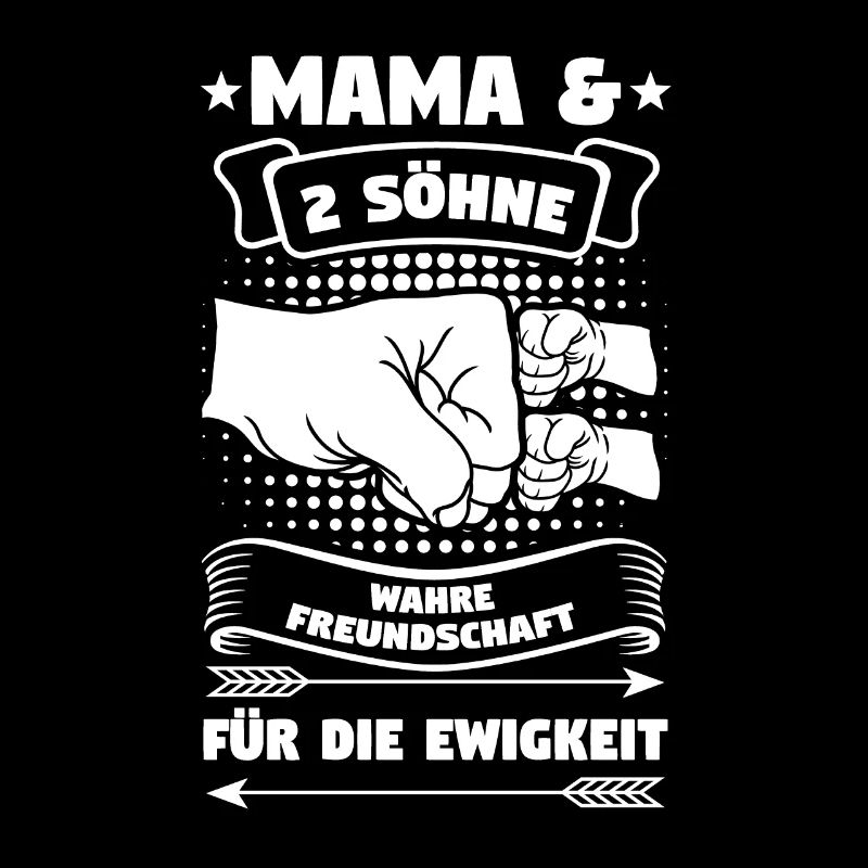 Mama 2 Söhne Söhne Geschenk