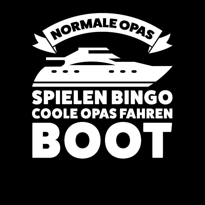 Boot Opa Bootfahrer Geschenk