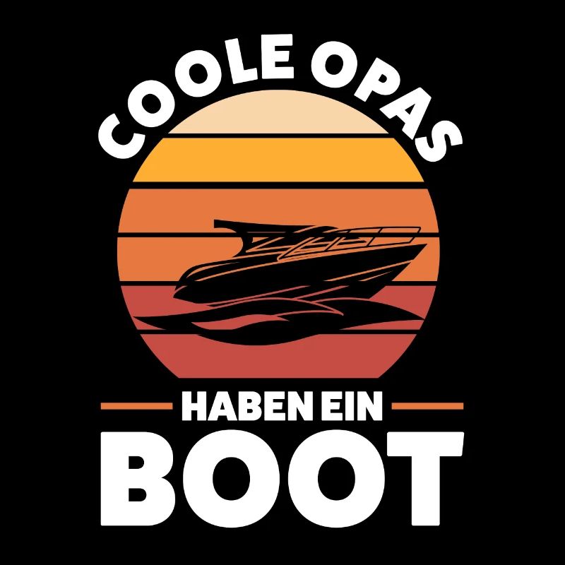 Boot Opa Segelboot Geschenk