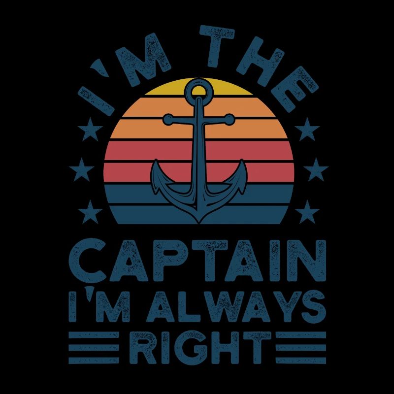 Captain Captains Boating Gift