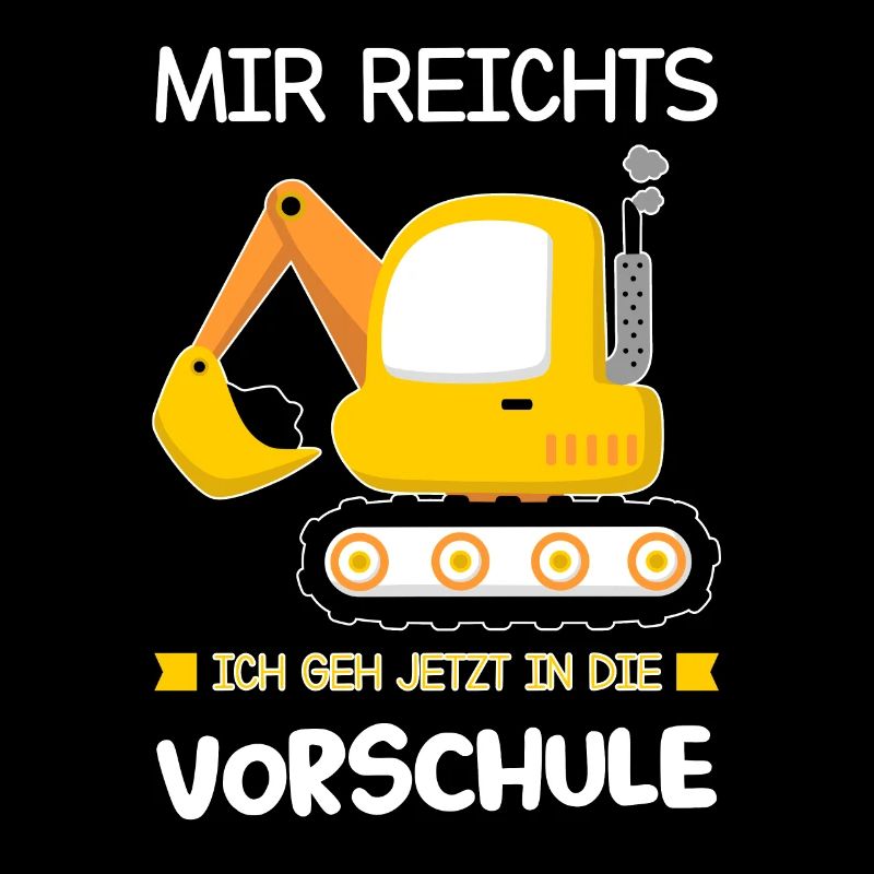 Vorschule Bagger Vorschüler Geschenk