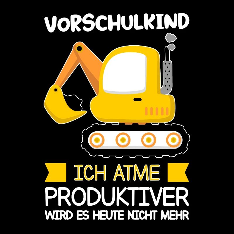 Vorschule Bagger Vorschulkinder Geschenk