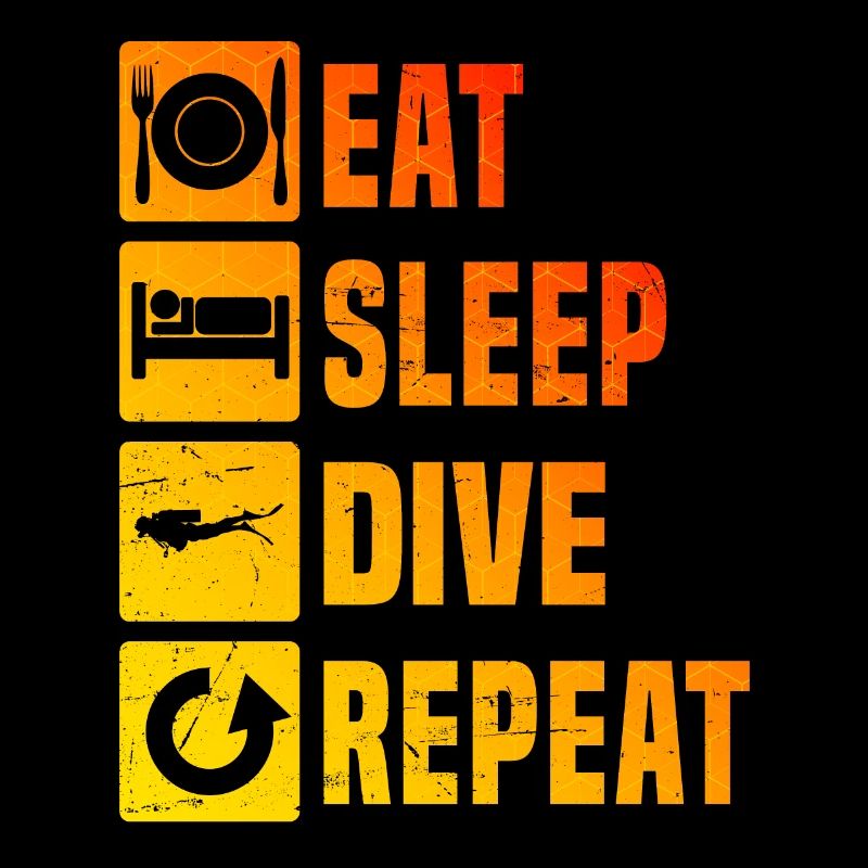 Free Dive Diver Diving Plongée Sous-marine Hommes