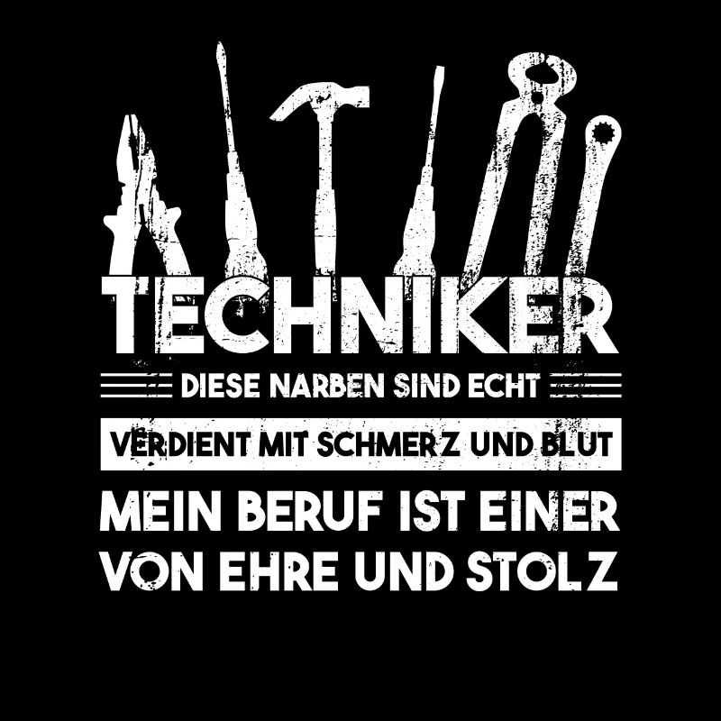 Techniker Beruf Technik Geschenk