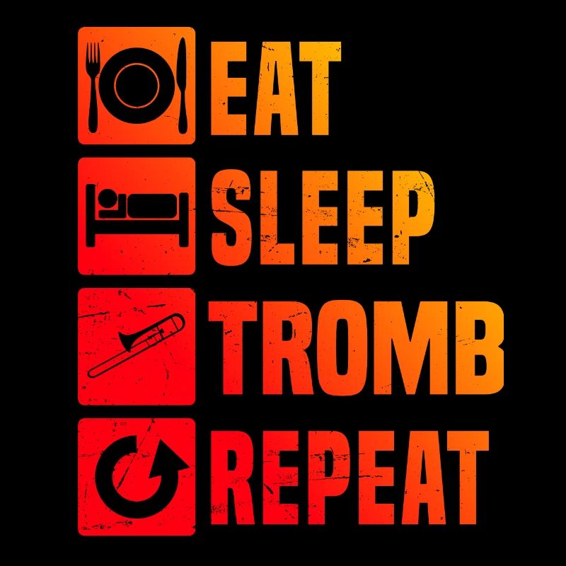 Blechbläser Posaunisten Trombone Posaune