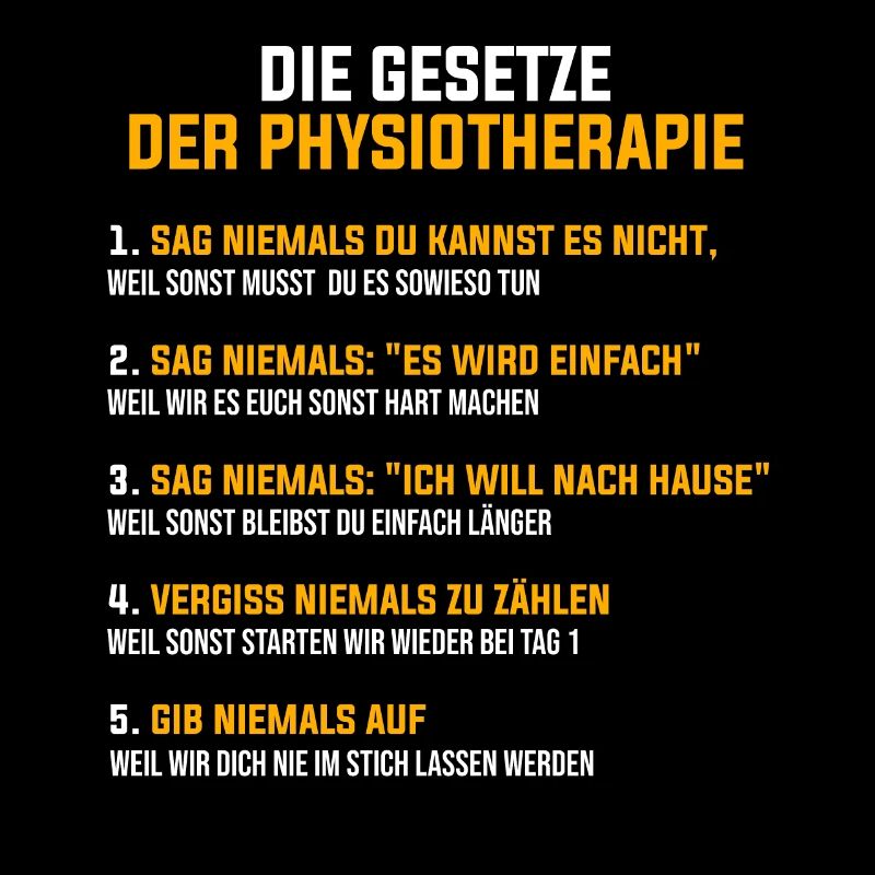 Physiotherapie Beruf Physiotherapeut Geschenk