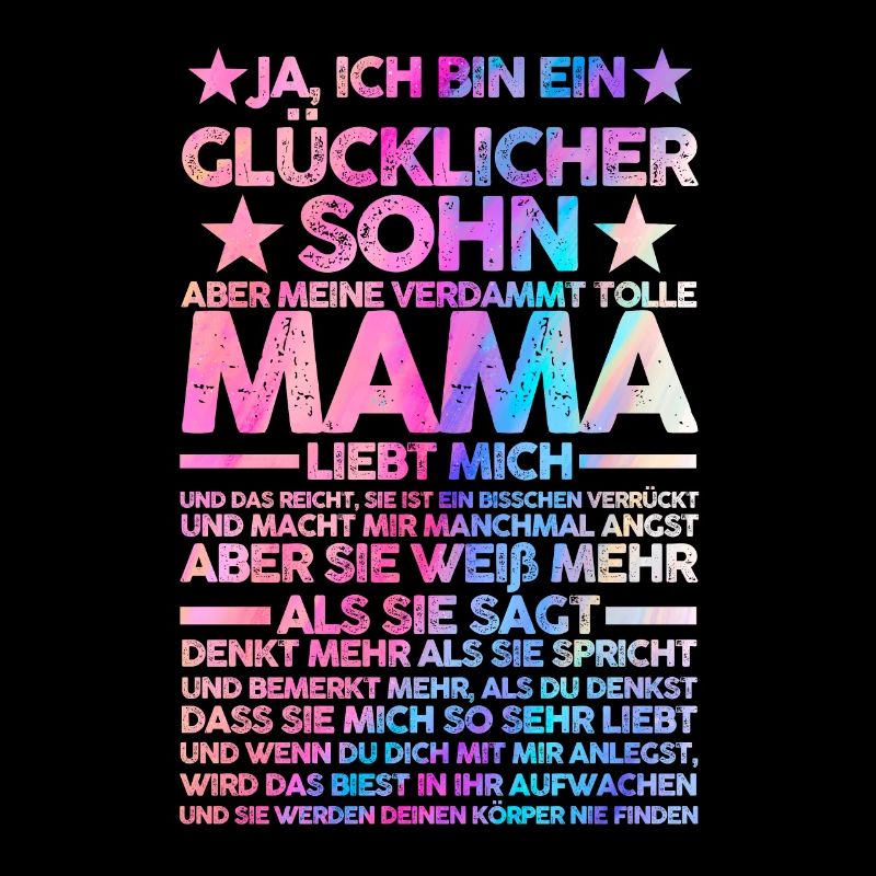 Sohn & Mutter Familie Mutter Geschenk
