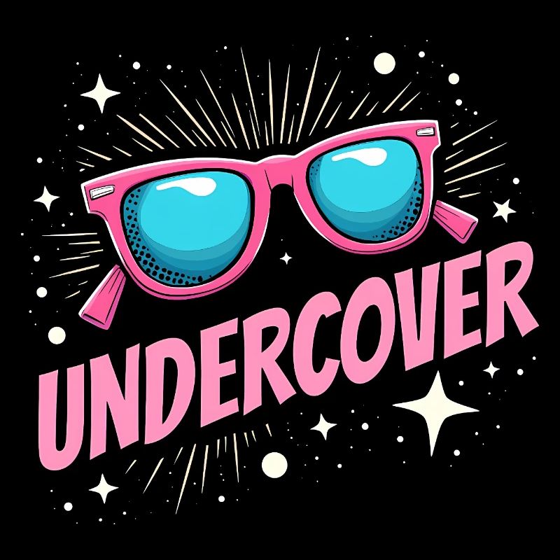 Undercover Costume - Sunglasses Fun