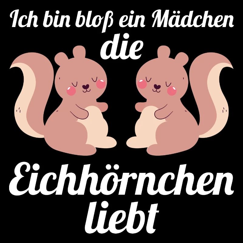 Eichhörnchen Mädchen Nagetier Geschenk