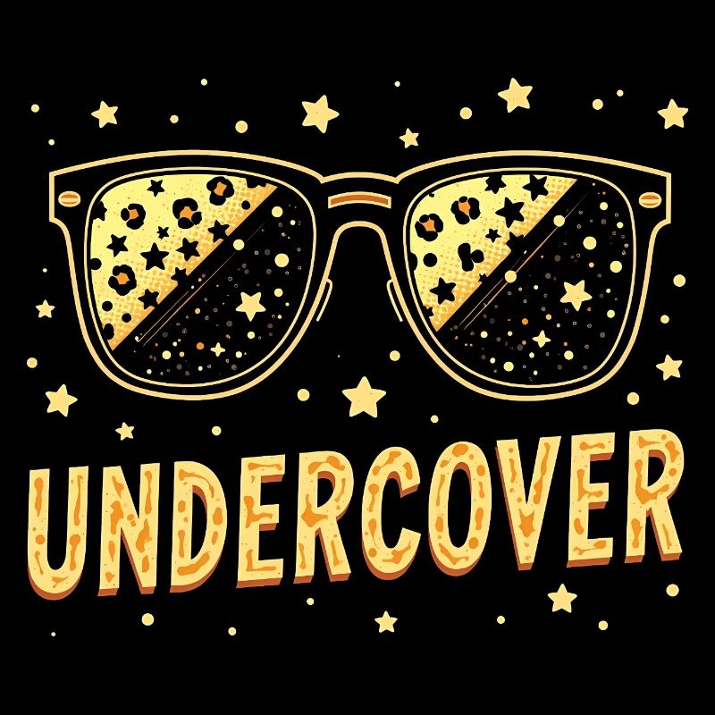 Undercover Speech - Funny Costume with Sun Bril