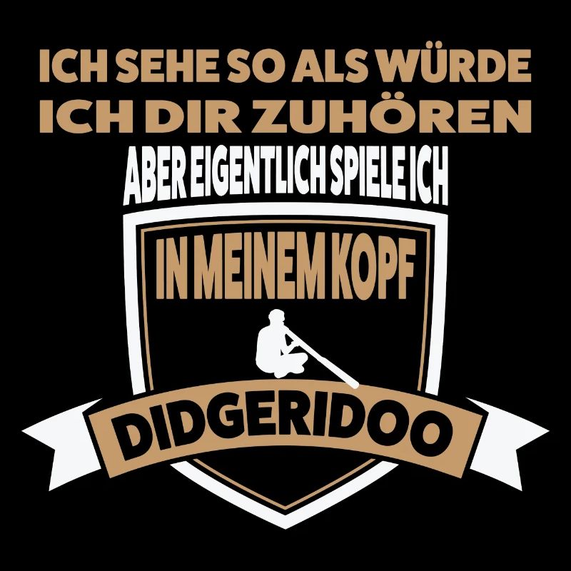 Didgeridoo Musiker Didgeridoospieler Geschenk