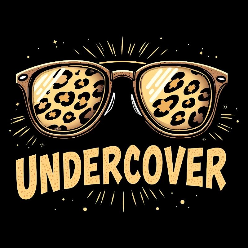 Undercover Speech - Funny Costume with Sun Bril
