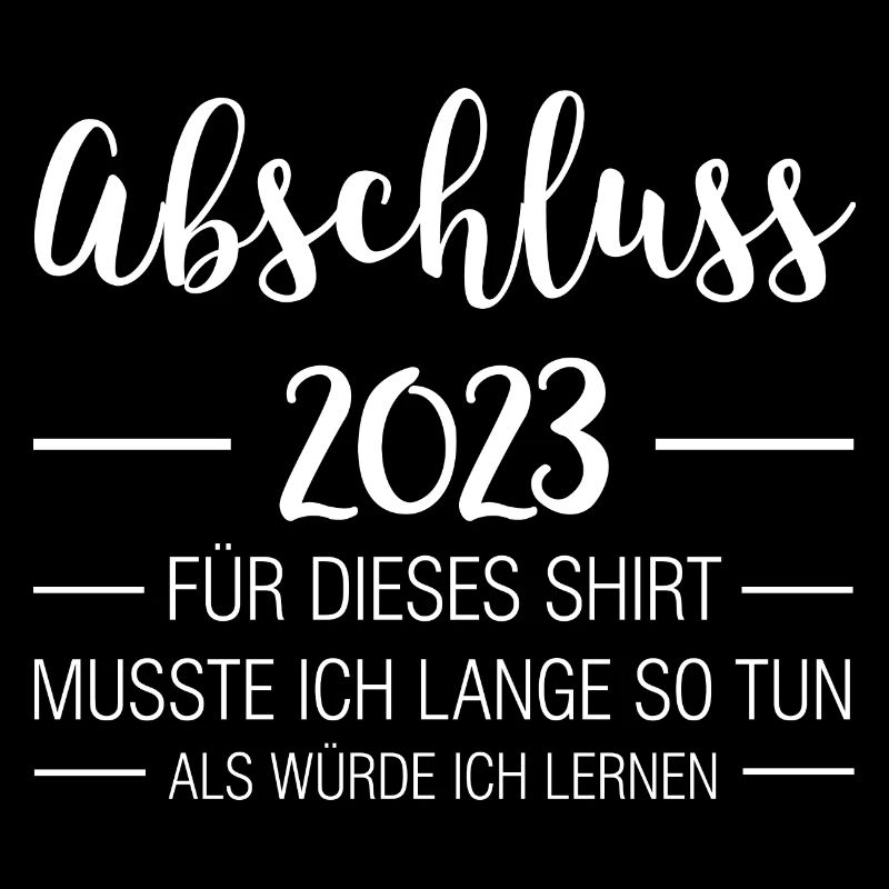 Abschluss 2023 Schule Absolventen Geschenk