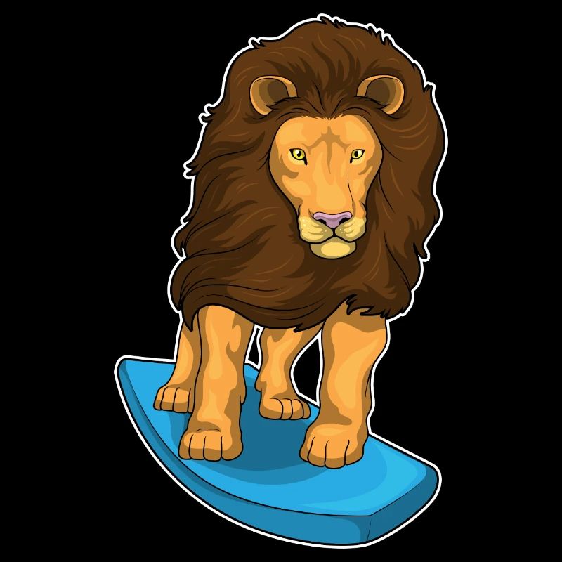 Lion Surfer Planche de surf