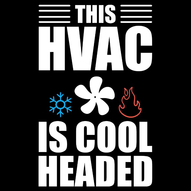 Lustiger HVAC-Techniker HVAC-Installateur