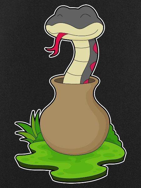 Vase Serpent