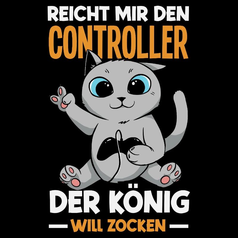 Reicht mir den Controller – König will zocken