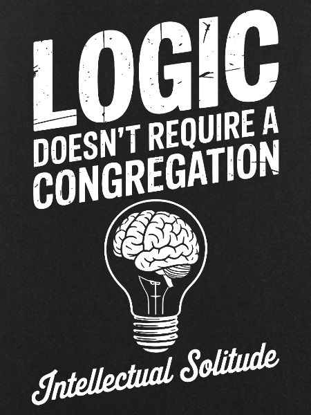 Logic Solitude Lightbulb Tee