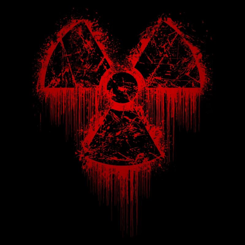 radioactive nuclear goth cyber punk atom nuke