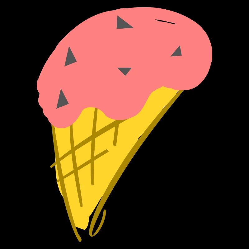 Erdbeereis