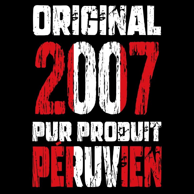 18. Geburtstag - Original 2007 - Peruanisch