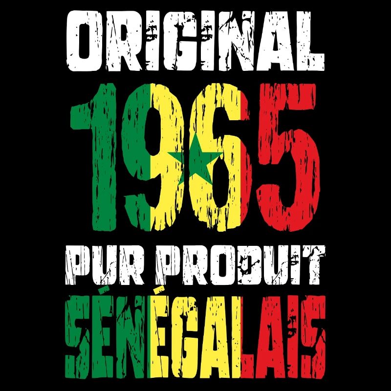 60th Birthday - Original 1965 - Senegalese