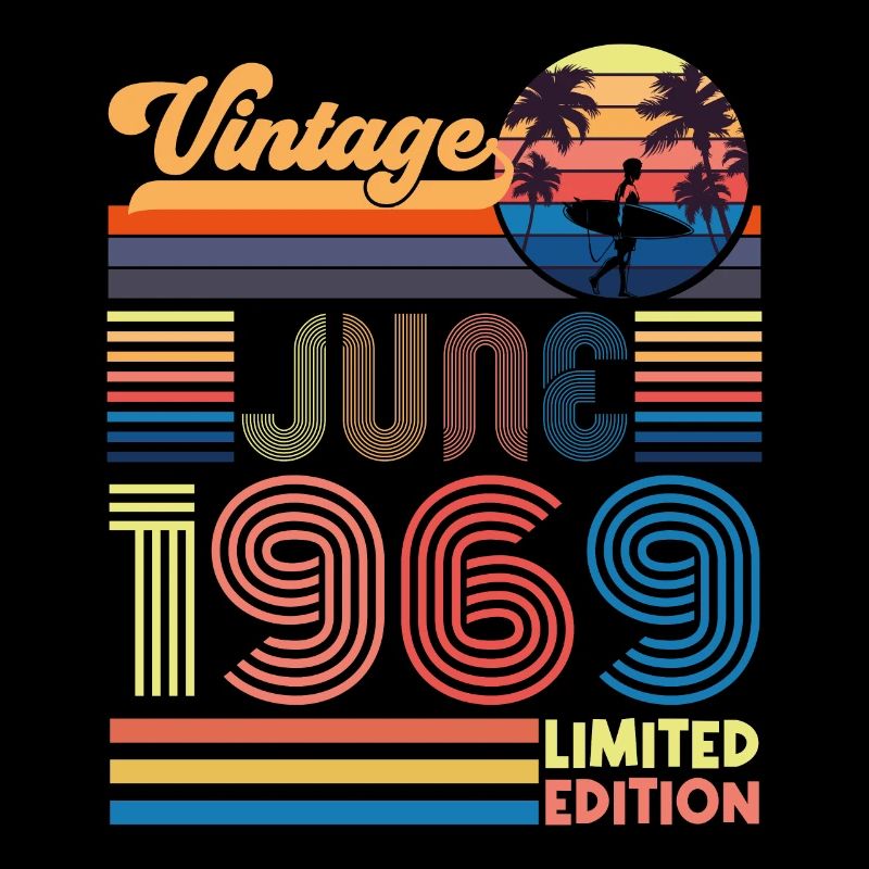 Geburtstag Juni 1969. Juni 1969 Juni 1969 Geschenk