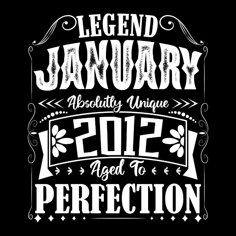 January 2012. January 2012 Birthday Gift.