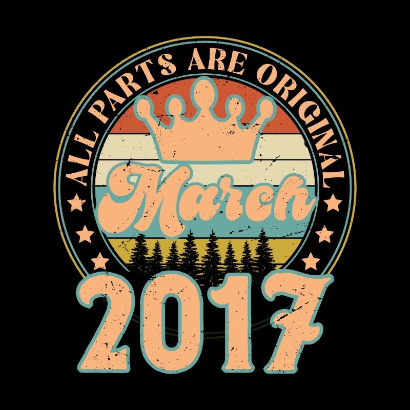 Mars 2017. Cadeau d’anniversaire mars 2017. March.