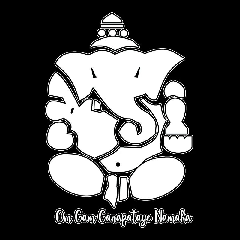 Ganesha avec mantra