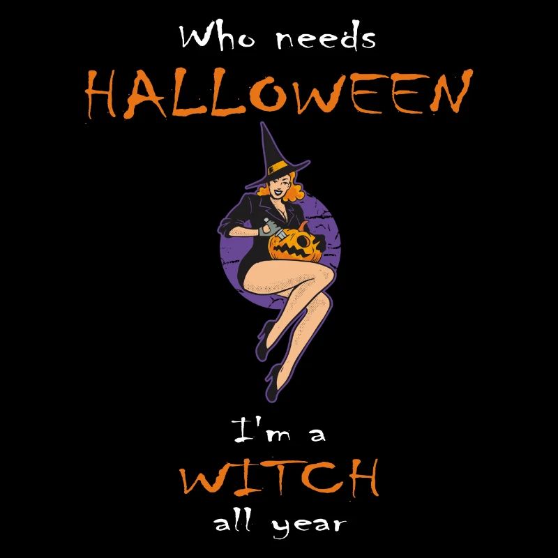Mignonne sorcière d’Halloween