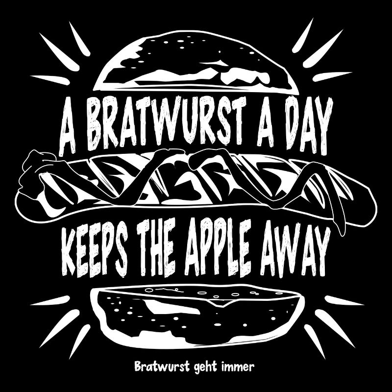A Bratwurst a day keeps the apple away