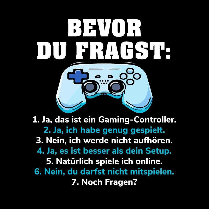 Bevor Du Fragst Gaming Controller Zocker