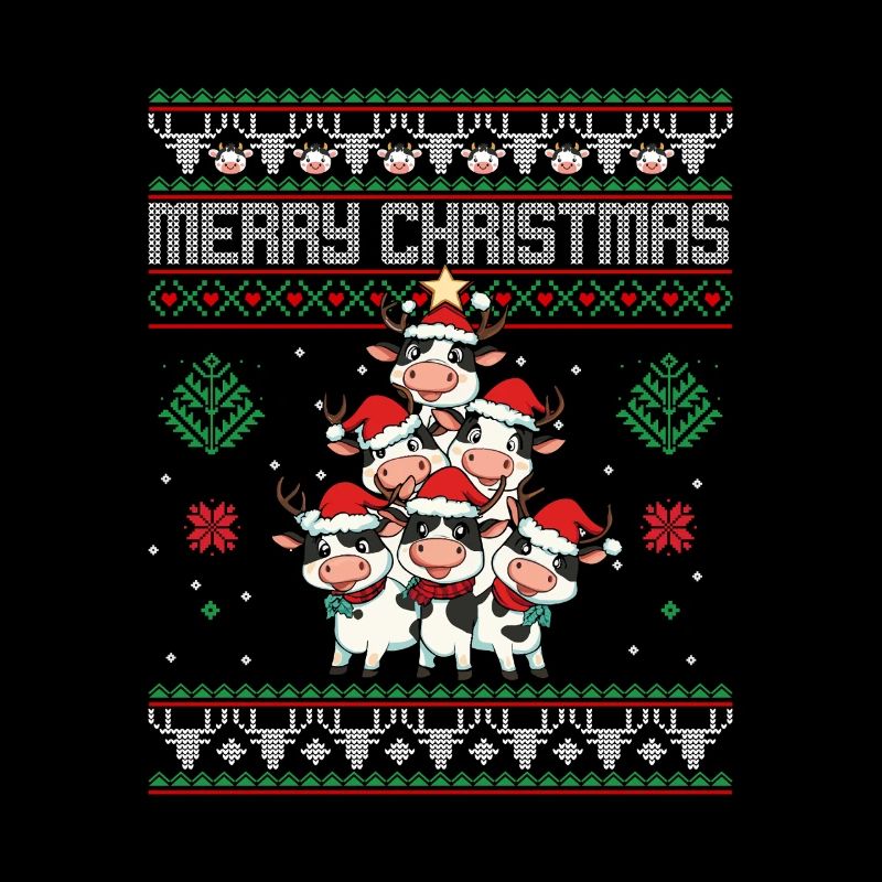 Kuh Weihnachten