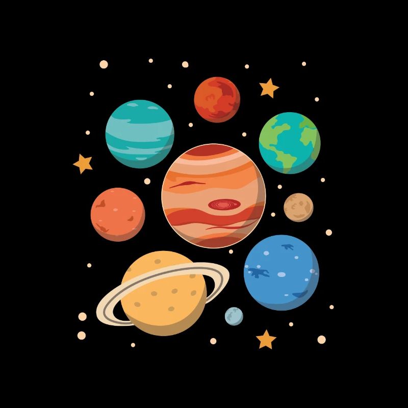 playful planets in the solar system universe