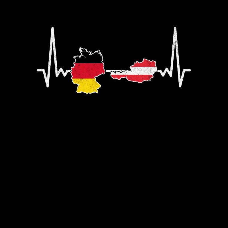 Austria Germany Maps Flag