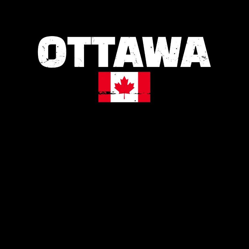 Ottawa Vintage Canada Drapeau canadien
