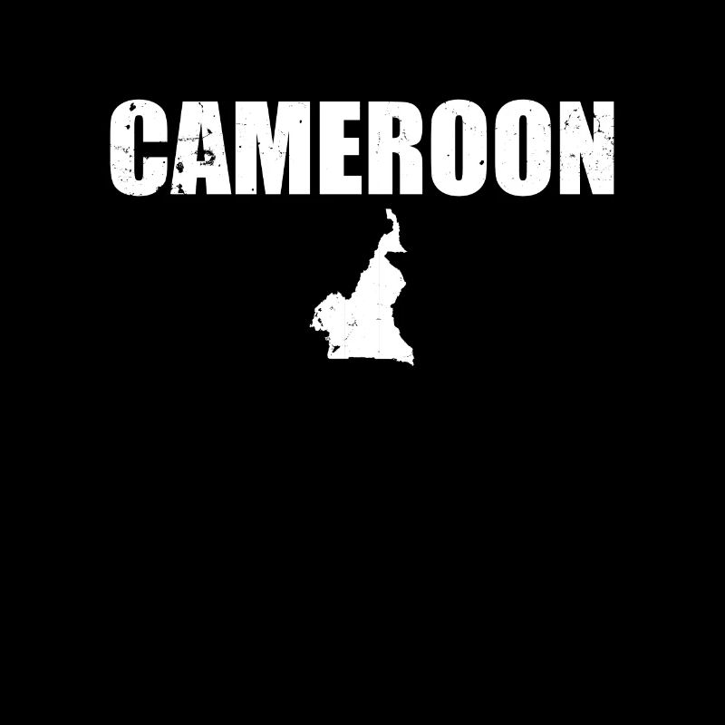 Cameroon Vintage Map Cameroon Cameroon