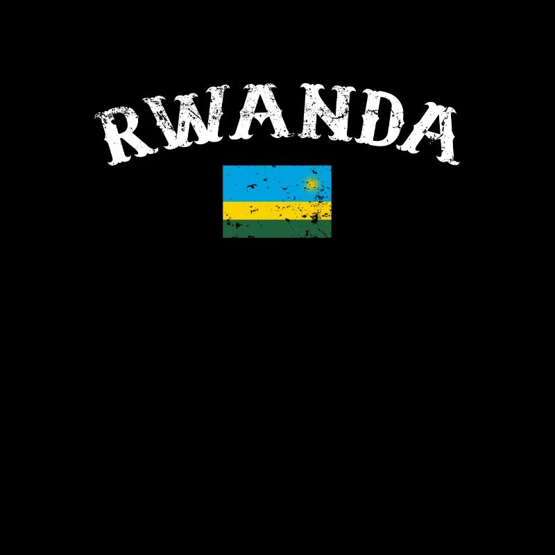 Rwanda Vintage drapeau rwandais rwandais