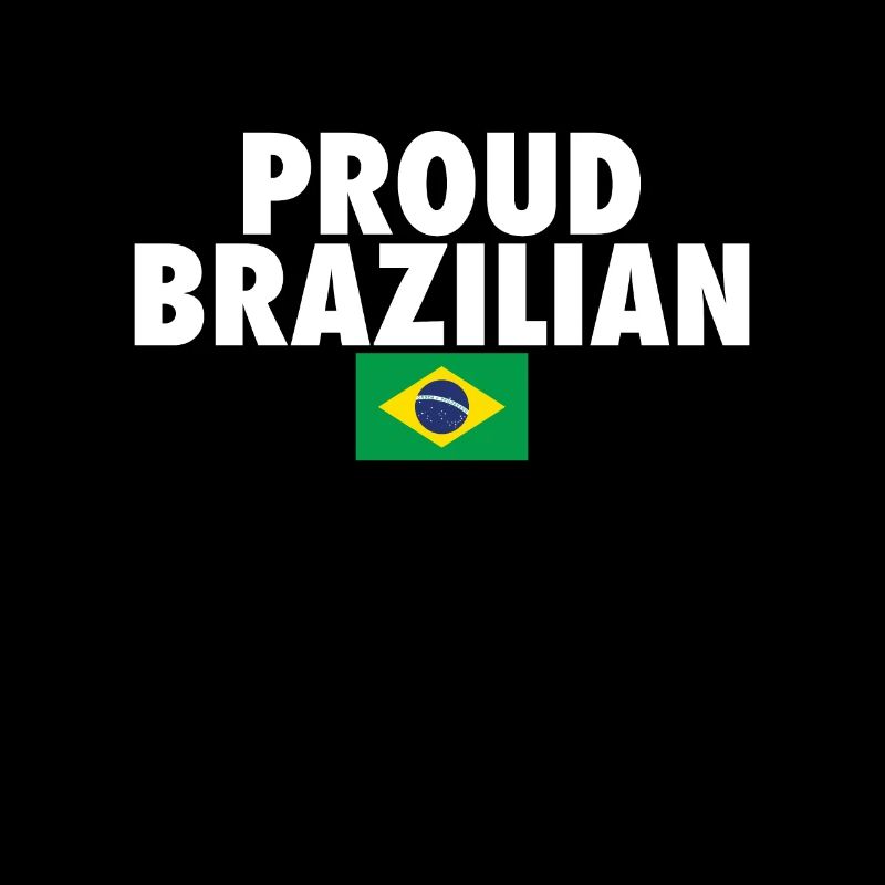 Fier Brésil Brésil Drapeau brésilien