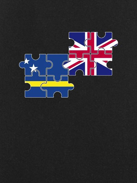 Curaçao UK Flag