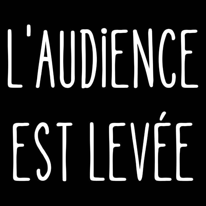 l'audience est levée