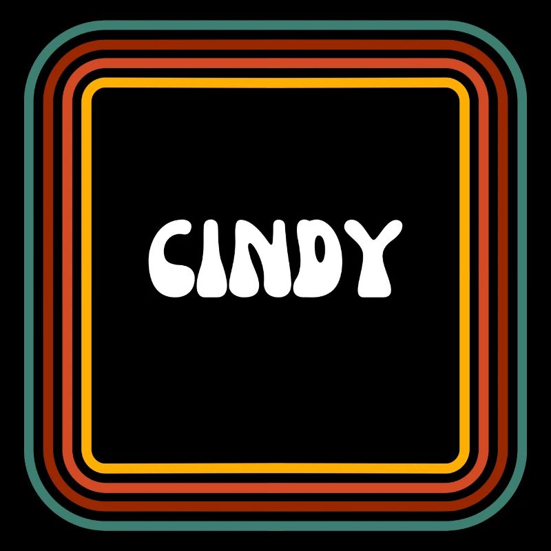 Prénom rétro Cindy